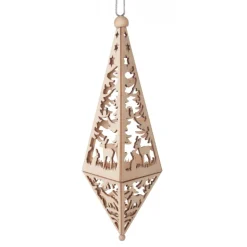 Erzgebirge Handarbeit Alpine Diamond Pair - Christmas Tree Decoration| All Tree Decorations