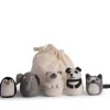 En Gry & Sif Children'S Hanging Decoration Set - Zoo Animals (Set Of 5)| Felt Christmas Tree Decorations