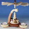Paul Ullrich Christmas Pyramid (Medium)- Rudolph, Frosty And Frankie The Penguin| Christmas Pyramids