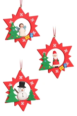 Christian Ulbricht Christmas Stars - Set Of 3 Christmas Tree Decorations| All Tree Decorations