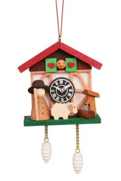 Christian Ulbricht Cuckoo Clock - Shepherd'S Workshop - Christmas Tree Decoration| All Tree Decorations