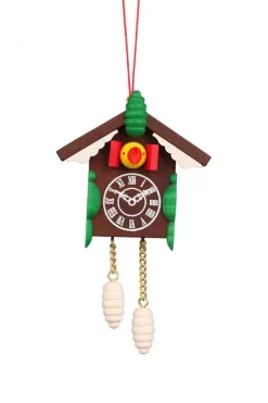 Christian Ulbricht Cuckoo Clock - Snow-Capped Roof - Christmas Tree Decoration| All Tree Decorations