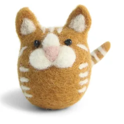 En Gry & Sif Felt Christmas Tree Decoration - Christmas Kitten| All Tree Decorations