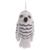 En Gry & Sif Felt Christmas Tree Decoration - Snow Owl| Felt Christmas Tree Decorations