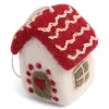 En Gry & Sif Felt Christmas Tree Decoration - Little Christmas House| Felt Christmas Tree Decorations