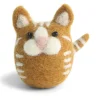 En Gry & Sif Felt Christmas Tree Decoration - Christmas Kitten| Felt Christmas Tree Decorations