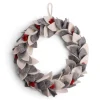En Gry & Sif Felt Christmas Wreath - Large Winter Holly| Wreaths