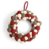 En Gry & Sif Felt Christmas Wreath - Large Baubles| Felt Christmas Tree Decorations