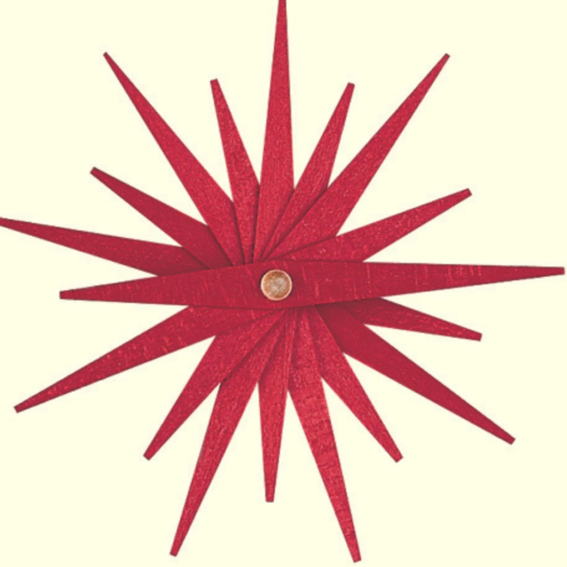 Gunter Reichel Folding Moravian Stars - Christmas Tree Decoration| All Tree Decorations