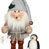 Christian Ulbricht Incense Burner - Collector'S Edition - Dwarf In Silver With Penguin| All Incense Burners