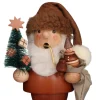 Christian Ulbricht Incense Burner - Mini - Santa With Presents (Natural)| Small Incense Burners