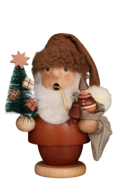 Christian Ulbricht Incense Burner - Mini - Santa With Presents (Natural)| Small Incense Burners