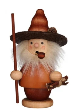 Christian Ulbricht Incense Burner - Mini - Woodsman (Natural)| Small Incense Burners