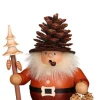 Christian Ulbricht Incense Burner - Premium - Fir Cone Santa'S Helper| Traditional Incense Burners