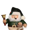 Christian Ulbricht Incense Burner - Premium - Santa With Bell (Green)| Traditional Incense Burners