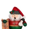 Christian Ulbricht Incense Burner - Premium - Santa In Tartan With Snowman| All Incense Burners