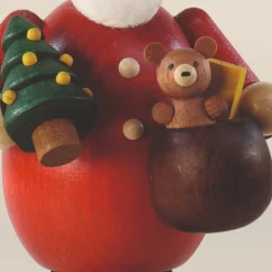Paul Ullrich Incense Burner - Santa With Teddy And Tree| Small Incense Burners