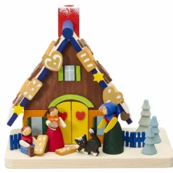 Graupner Incense Burner (House) - Gingerbread House With Hansel & Gretel| All Incense Burners
