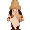 Christian Ulbricht Large Gnome Christmas Tree Decoration - Winter Sledder| All Tree Decorations