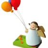 Gunter Reichel Little Angel Figurine - Guardian Angel With Balloon Trio| Guardian Angels