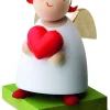 Gunter Reichel Little Angel Figurine - Guardian Angel With Love Heart| Guardian Angels