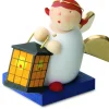Gunter Reichel Little Angel Figurine - Guardian Angel With Lantern (Square)| Guardian Angels