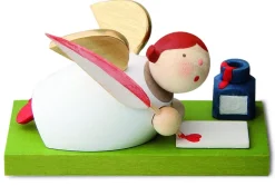 Gunter Reichel Little Angel Figurine - Guardian Angel Writing A Letter| Guardian Angels