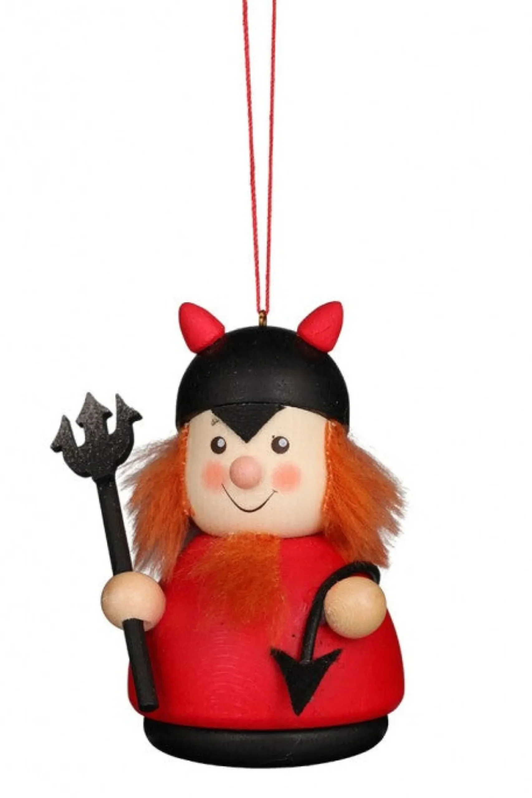 Christian Ulbricht Little Gnome Christmas Tree Decoration - Trick Or Treater In Devil Costume| All Tree Decorations