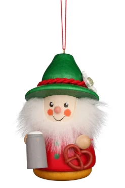 Christian Ulbricht Little Gnome Christmas Tree Decoration - Bavarian (Colourful)| All Tree Decorations