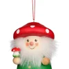Christian Ulbricht Little Gnome Christmas Tree Decoration - Red Mushroom Man| All Tree Decorations