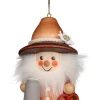 Christian Ulbricht Little Gnome Christmas Tree Decoration - Bavarian (Natural)| All Tree Decorations