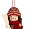 Christian Ulbricht Little Gnome Christmas Tree Decoration - Skier| All Tree Decorations