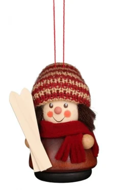 Christian Ulbricht Little Gnome Christmas Tree Decoration - Skier| All Tree Decorations