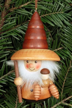 Christian Ulbricht Little Gnome Christmas Tree Decoration - Natural Forest Gnome| All Tree Decorations