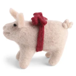 En Gry & Sif Lucky Pig With Bow - Hanging Decoration| All Tree Decorations