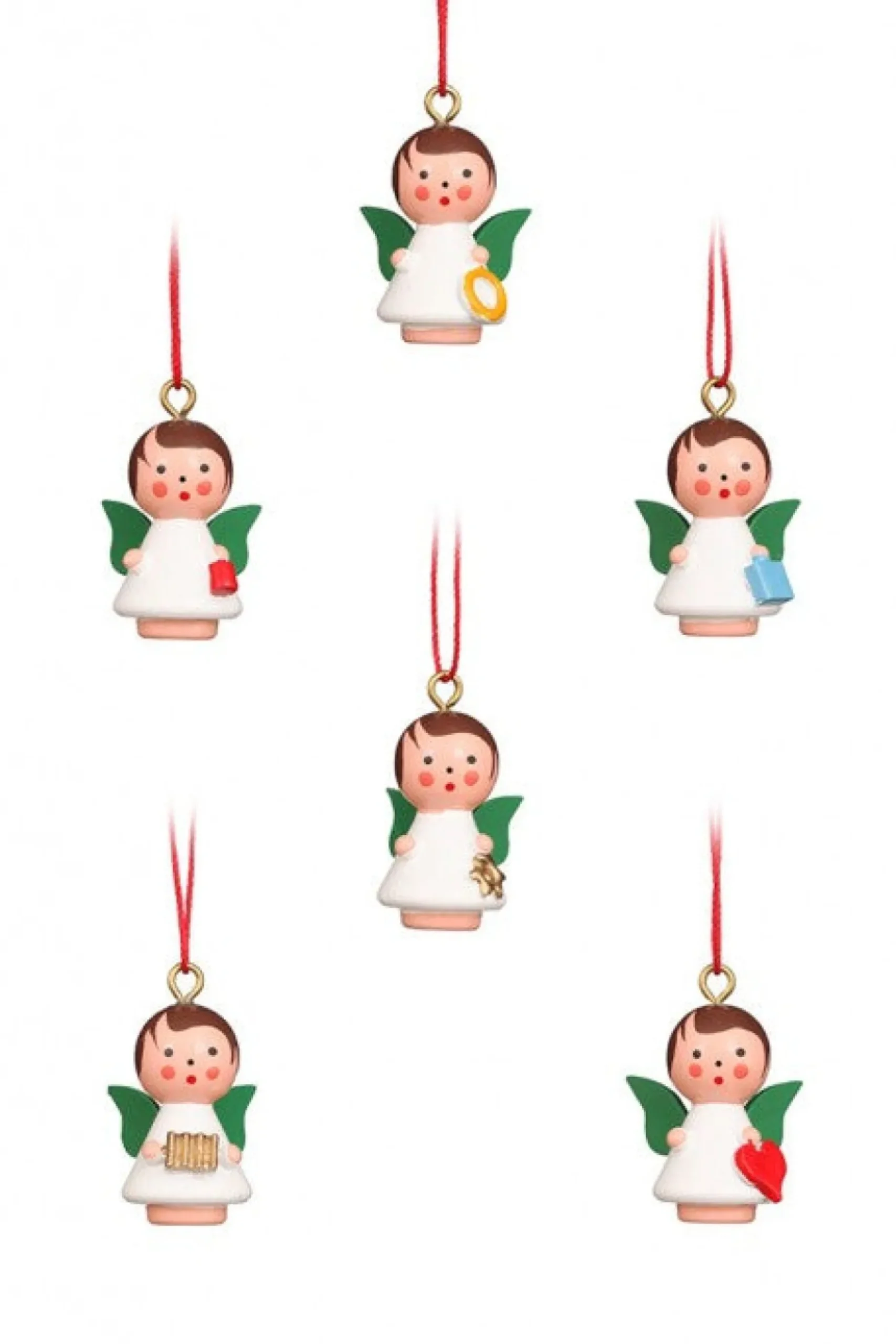Christian Ulbricht Mini Angel - Colourful Wings - Christmas Tree Decoration| All Tree Decorations