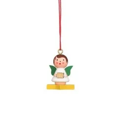 Christian Ulbricht Mini Angel - Floating On A Colourful Star - Christmas Tree Decoration| All Tree Decorations