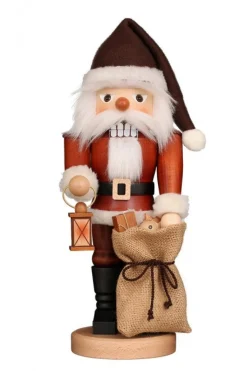 Christian Ulbricht Nutcracker (Classic) - Friendly Santa With Lantern| Classic Nutcrackers