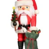 Christian Ulbricht Nutcracker (Classic) - Santa Giving Gifts| Classic Nutcrackers