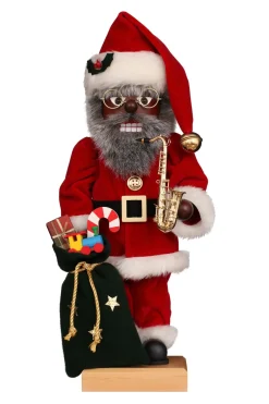 Christian Ulbricht Nutcracker (Premium Collector'S Edition) - Saxophone Santa| Limited Edition Nutcrackers