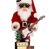 Christian Ulbricht Nutcracker (Premium Collector'S Edition) - Rock And Roll Santa| Limited Edition Nutcrackers