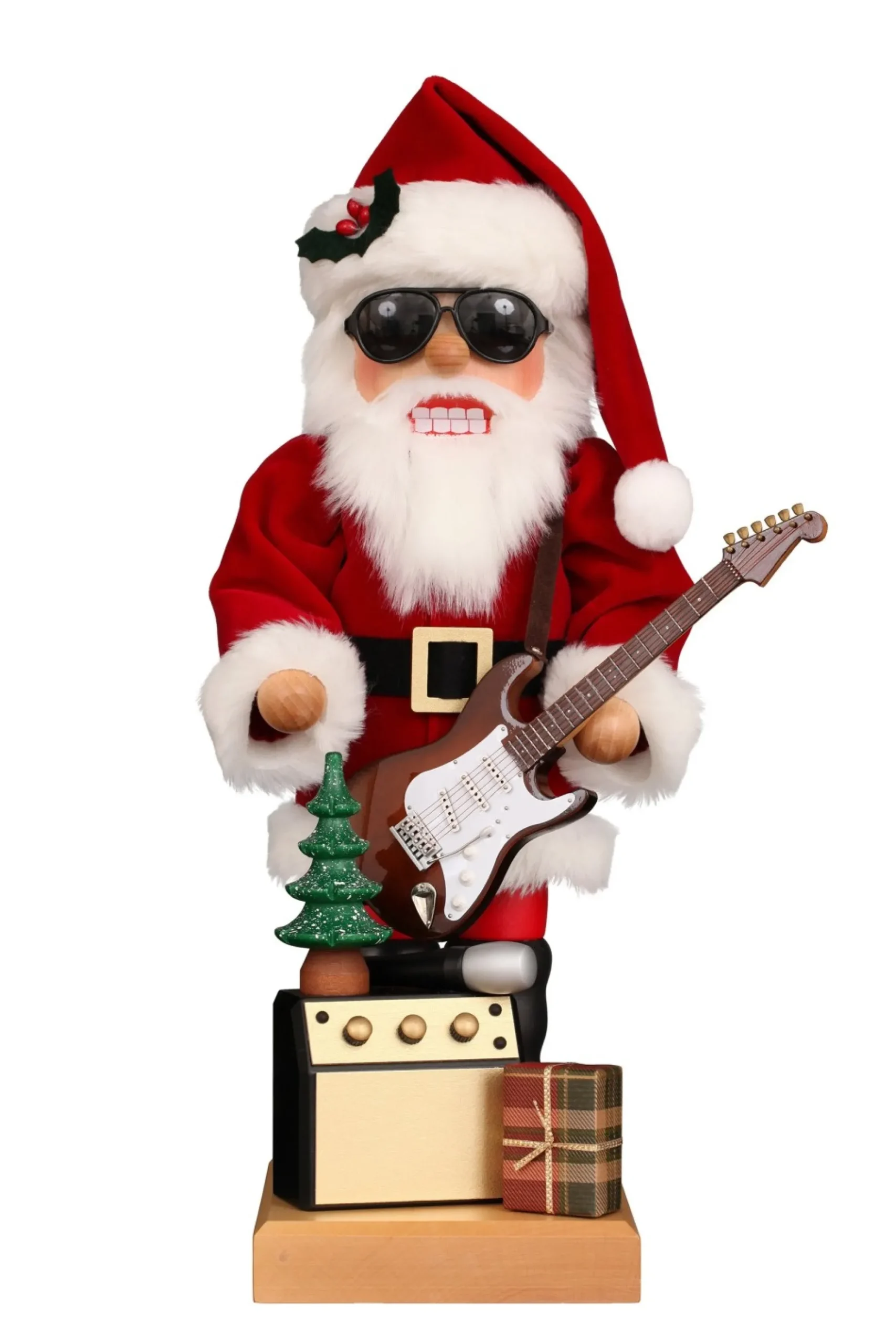 Christian Ulbricht Nutcracker (Premium Collector'S Edition) - Rock And Roll Santa| Limited Edition Nutcrackers