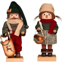 Christian Ulbricht Nutcracker (Premium Collector'S Edition) - Forest Couple (Pair)| Limited Edition Nutcrackers