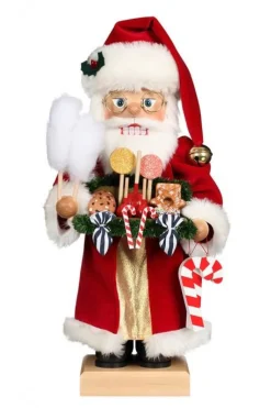 Christian Ulbricht Nutcracker (Premium Collector'S Edition) - Candy Cane Santa| Limited Edition Nutcrackers