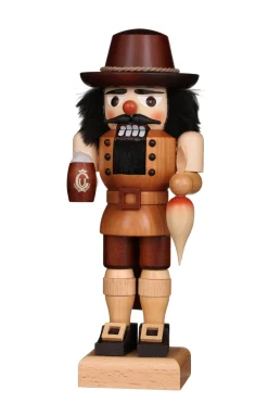 Christian Ulbricht Nutcracker (Small) - Bavarian In Natural Tones| Fall Nutcrackers