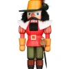 Christian Ulbricht Nutcracker (Small) - Musketeer With Red Coat| Small Nutcrackers