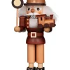 Christian Ulbricht Nutcracker (Small) - Train Conductor (Natural)| Small Nutcrackers