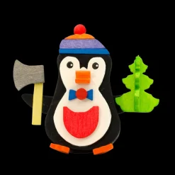 Graupner Penguin Lumberjack - Christmas Tree Decoration| All Tree Decorations