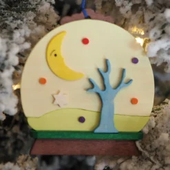 Graupner Snow Globe - Hugo Hedgehog - Christmas Tree Decoration| All Tree Decorations