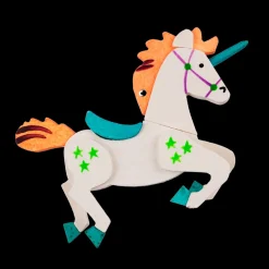 Graupner Unicorn (Orange Flamer) - Christmas Tree Decoration| All Tree Decorations